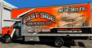 East side junk removal, llc truck wrap.